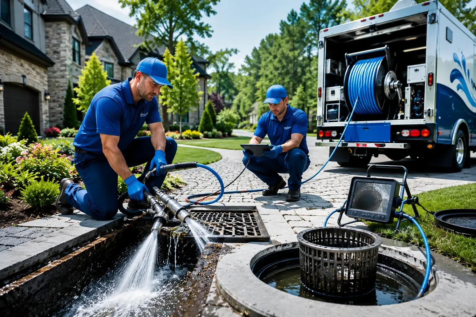 Local outdoor drain cleaning professionals in Bryan, OH