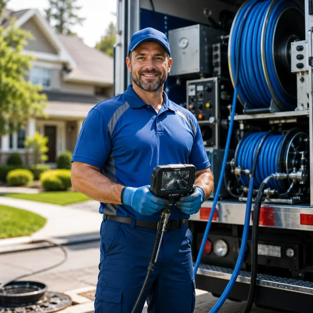 Local outdoor drain cleaning specialists in Bryan, OH